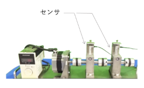 ベアリングの劣化を監視する試験環境