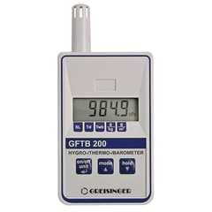 コンパクト温湿度・大気圧計