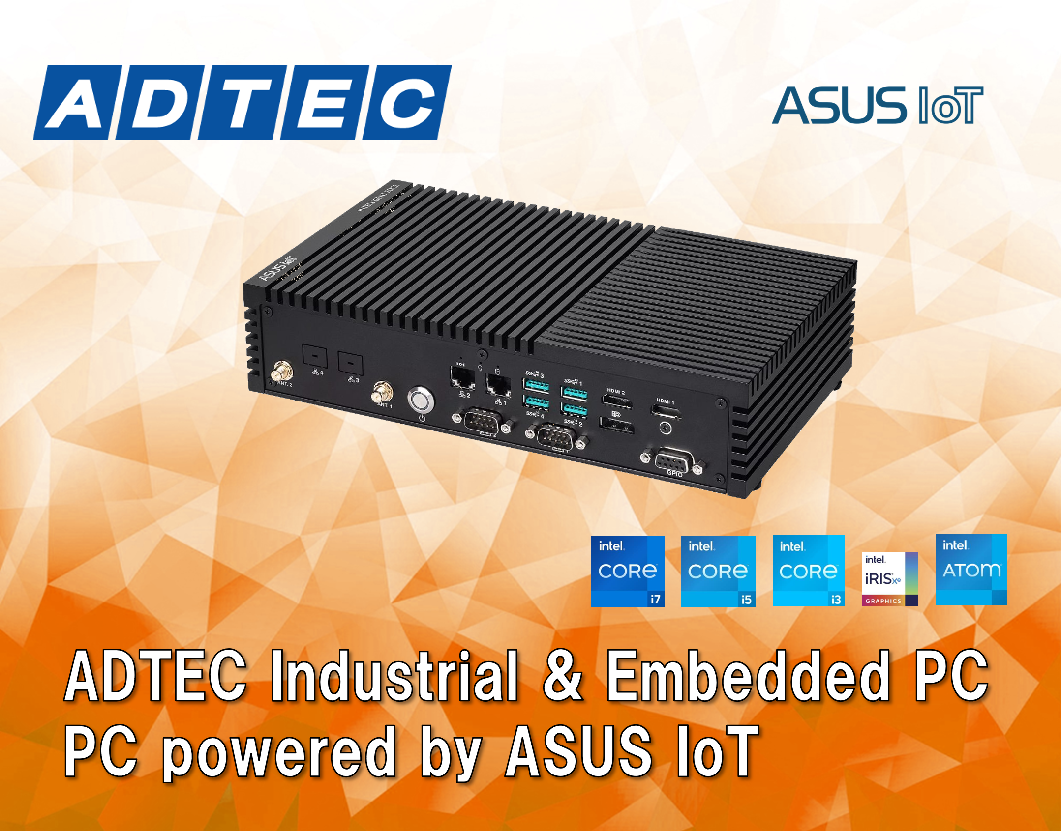 アドテック産業用PC　ASUS IoT　PE2000Uシリーズ ／ PE200Sシリーズ