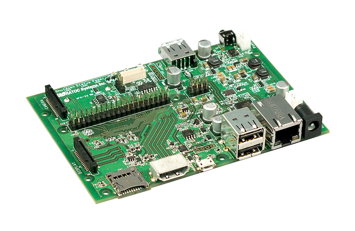 RaspberryPi CM4S ／ CM3キャリアボード（小型）