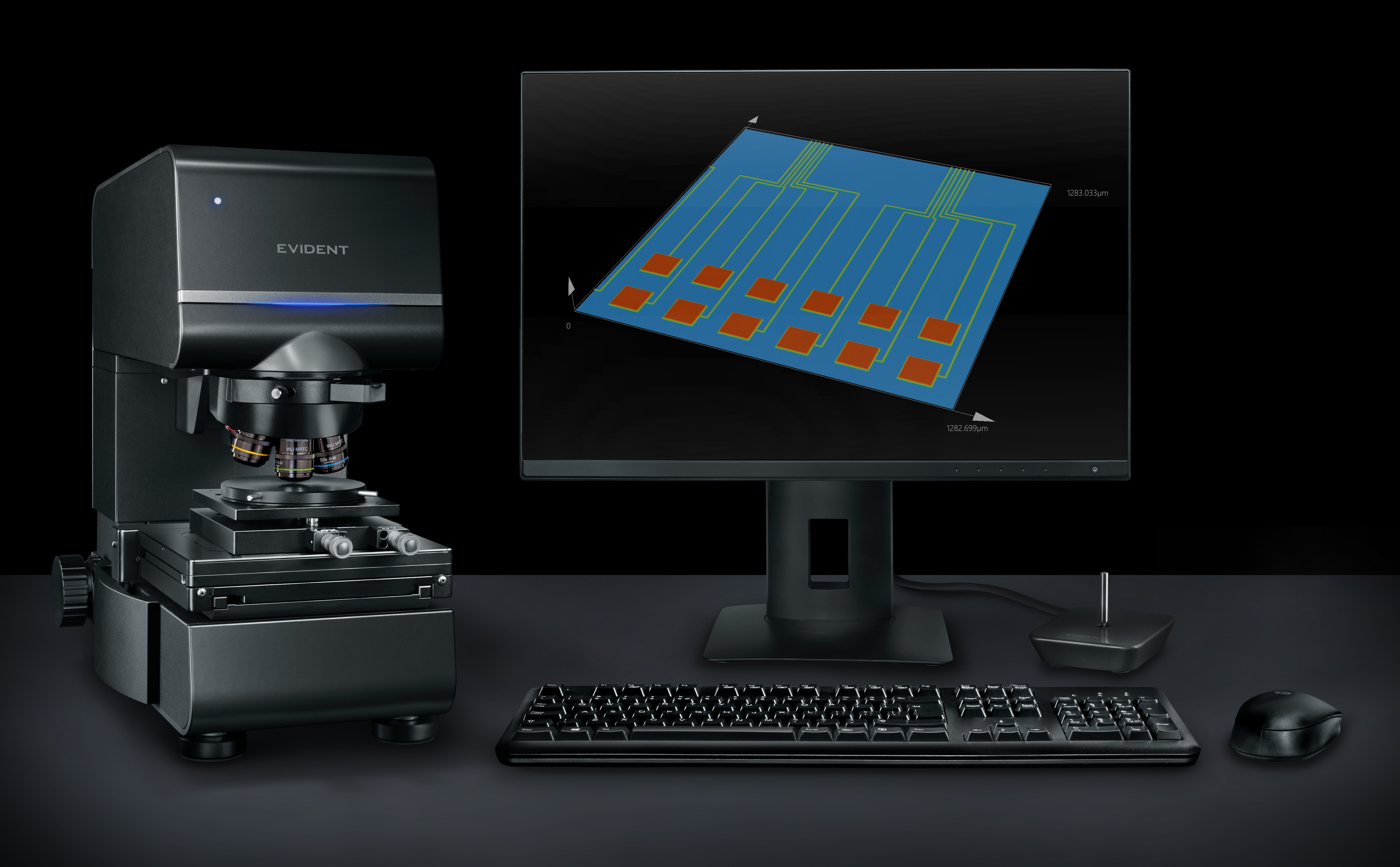 白色干渉計搭載 3D測定レーザー顕微鏡