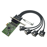 4ポート RS-232C・デジタルI／O PCI Expressボード 
