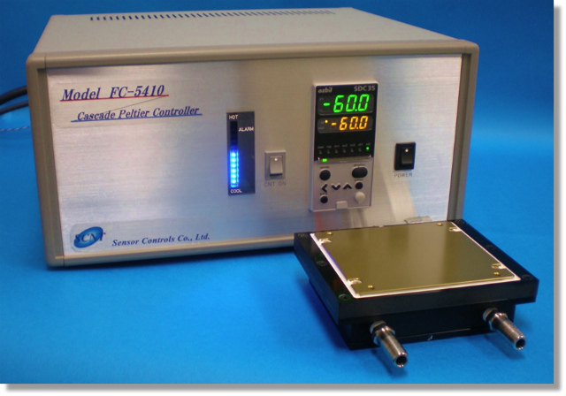 極低温ペルチェ冷熱プレート