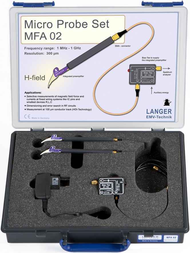 マイクロプローブセット 周波数レンジ:1MHz~1GHz