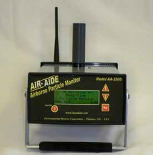 インドア用浮遊粒子モニター  PM2.5測定可！ 