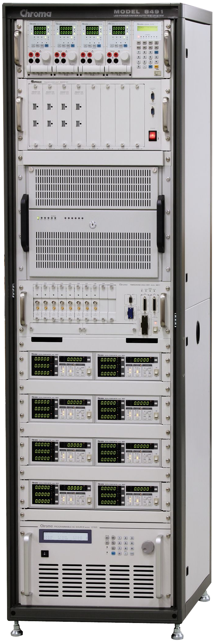 LED電源ドライバ用自動試験システム(ATS)