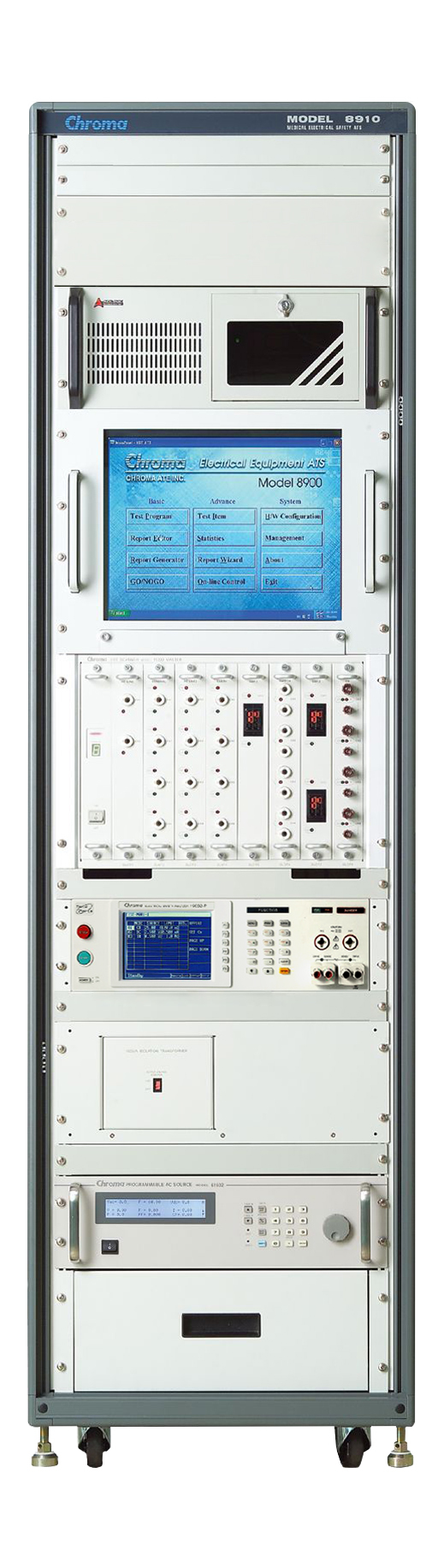 医療機器電気安全規格自動試験システム(ATS)