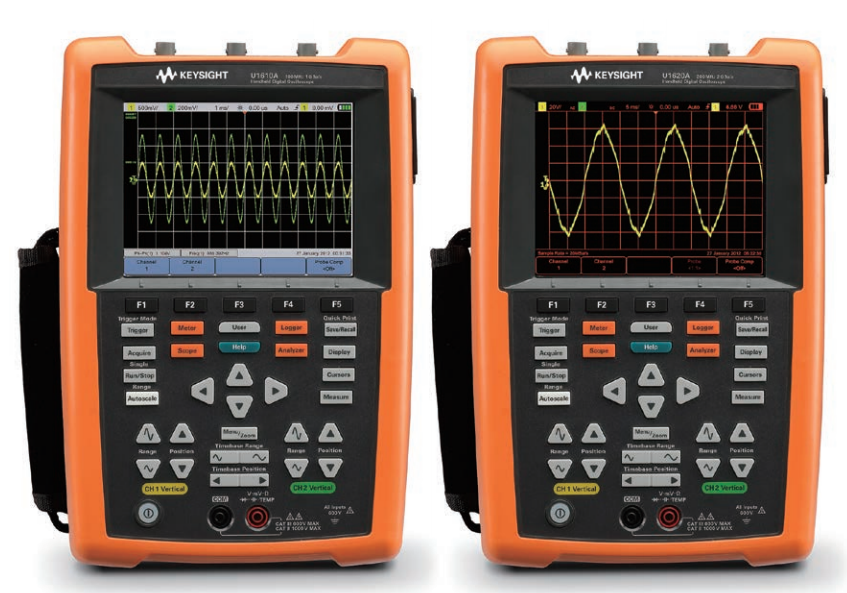 ハンドヘルド型測定器ファミリ -100MHz／200MHz オシロスコープ 