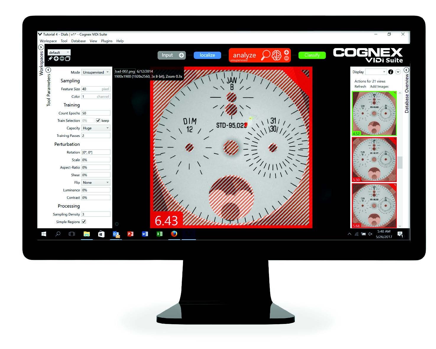 COGNEX VisionPro Deep Learning(ViDi)