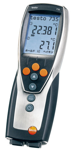テストー (testo) 引っ剥がす 卓上式温湿度計 testo608-H1 0560 6081