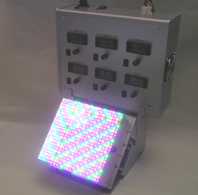 ６波長帯光混合照射LED光源システム