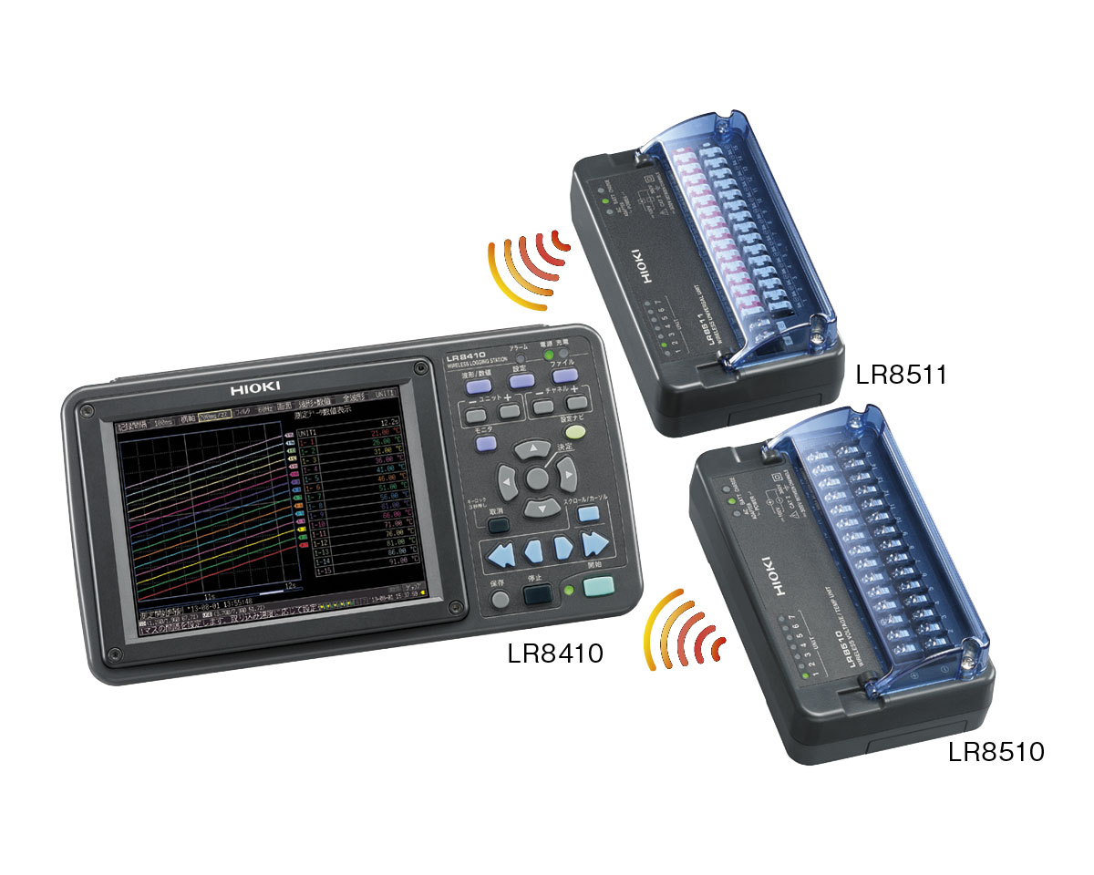 倉庫 HIOKI ワイヤレス電圧 熱電対ロガー LR8515 2214768