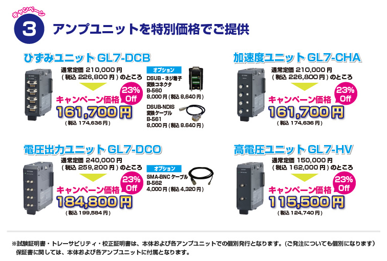 WINTER GL7000 得録(とくとる) MAX キャンペーン③