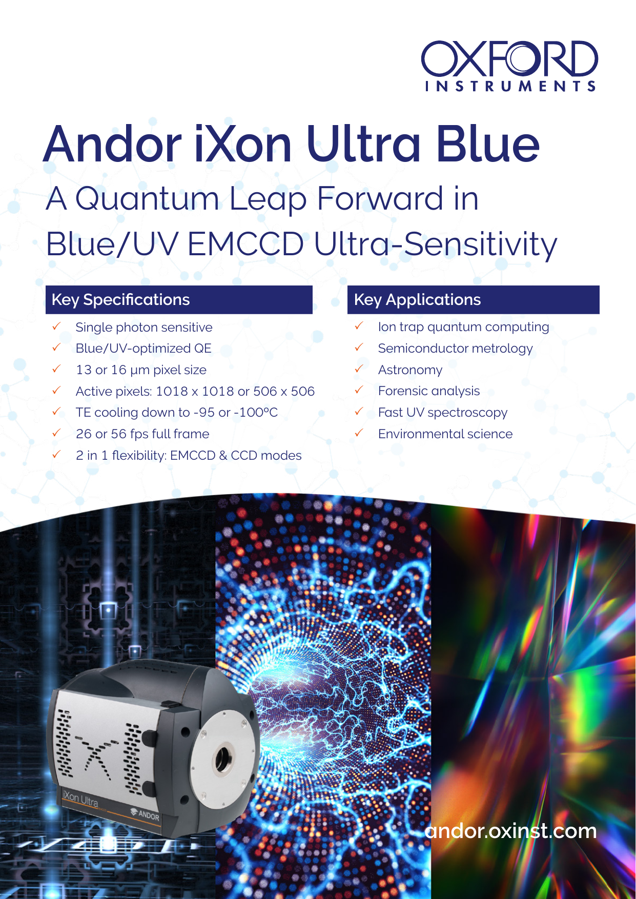 Andor iXon Ultra Blue